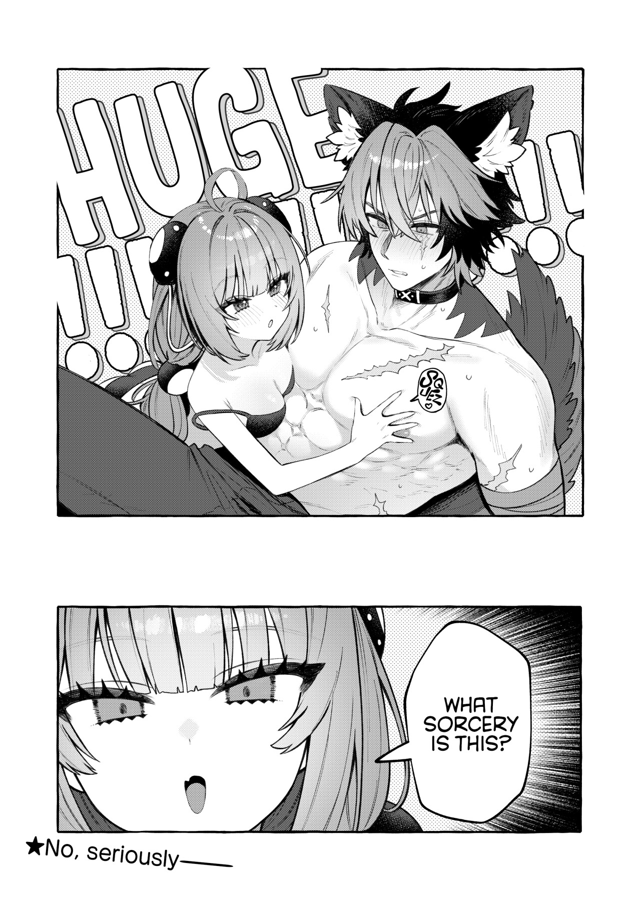 Hentai Manga Comic-Dog Goes Woof, Tanuki Goes...?-Read-8